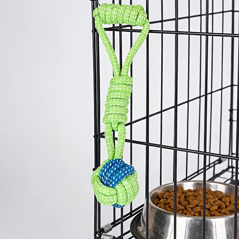 dog rope   interactive chew rope ball toy washable durable tug of   small medium dog training teeth cleaning Product details 7