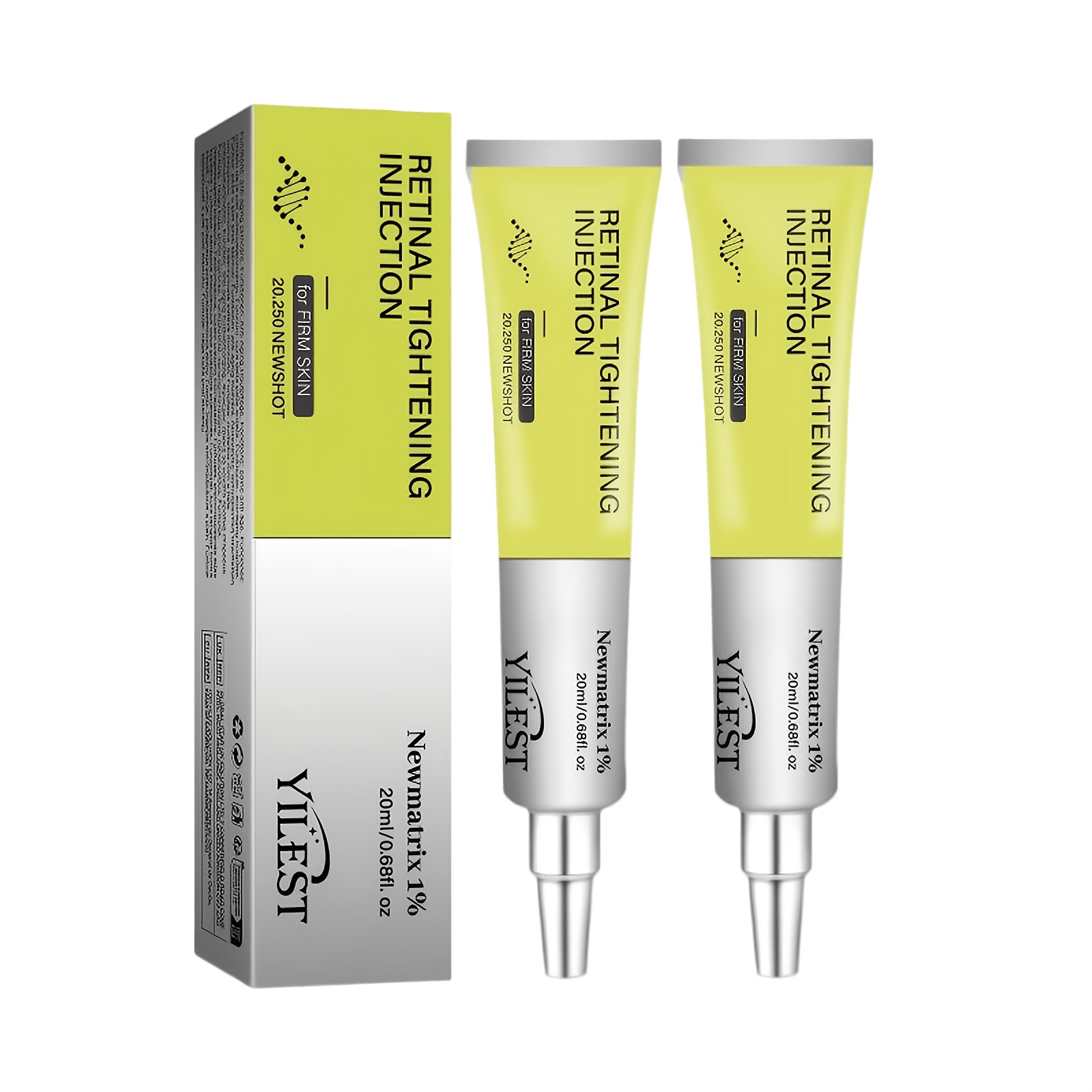 Image of 2pcs/3pcs Injection , Smoothes And Wrinkles, Contains Gum, Ascorbic Acid, And Niacinamide, Moisturizes And Brightens Light Beige, Restores , Suitable For All Light Beige Skin Care