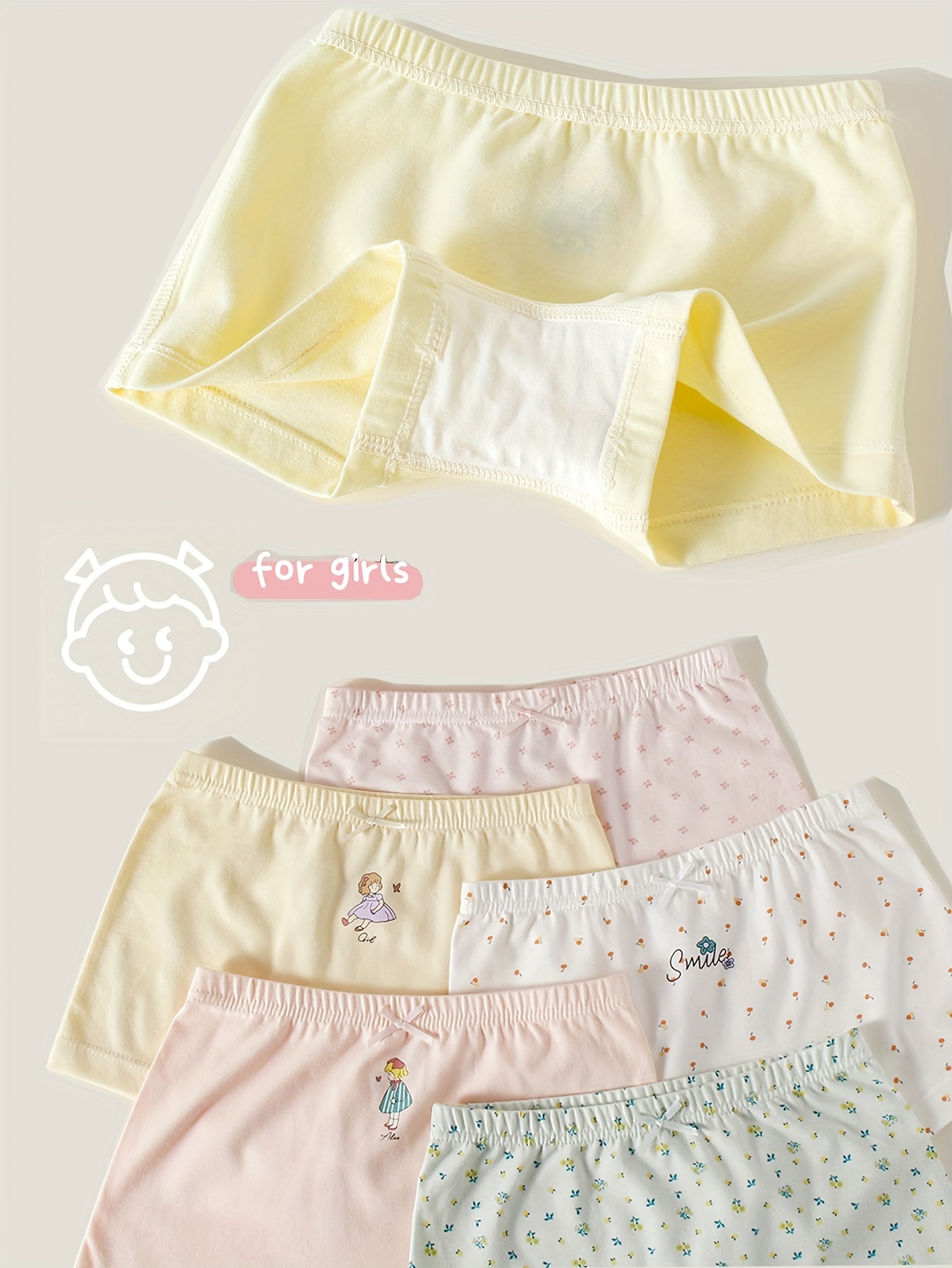 Cotton Baby Girl Briefs Teenage Panties For Girl Kid Briefs Shorts