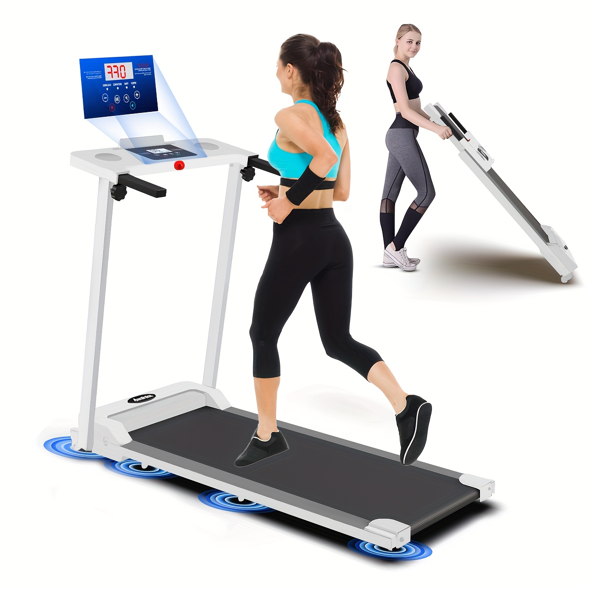 treadmills for home, portable foldable treadmills for home with