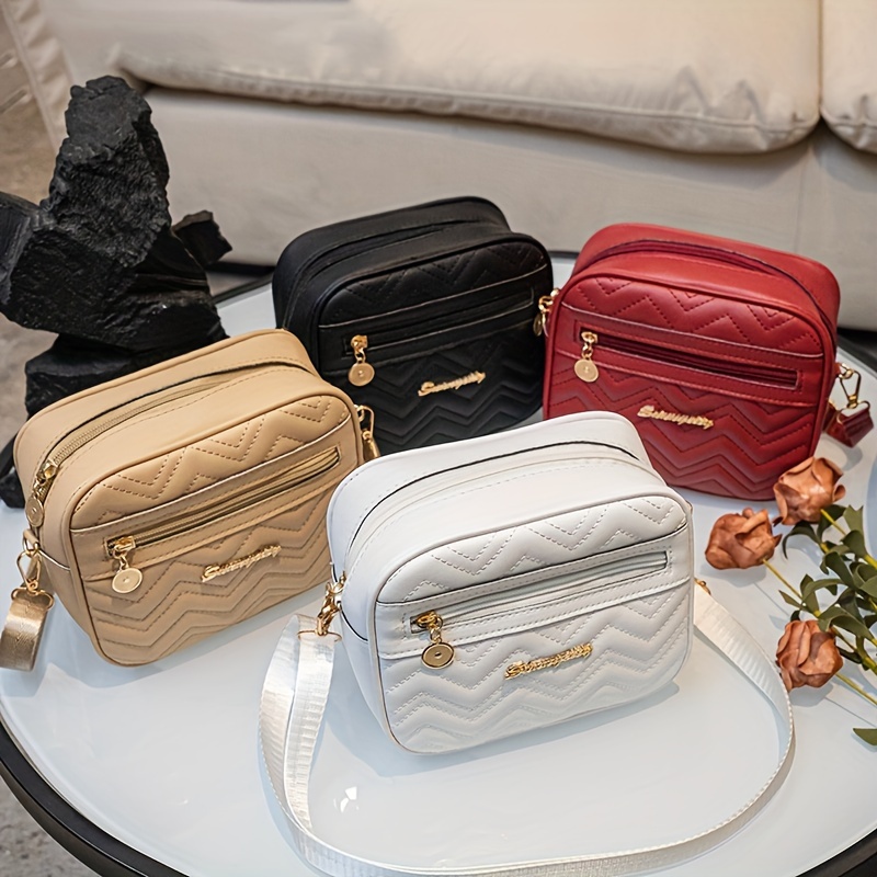 

Casual Style Pu Mini Shoulder Bag With Detachable Strap, Simple And Lightweight Bag For Daily Use(7.48''x 6.3'')