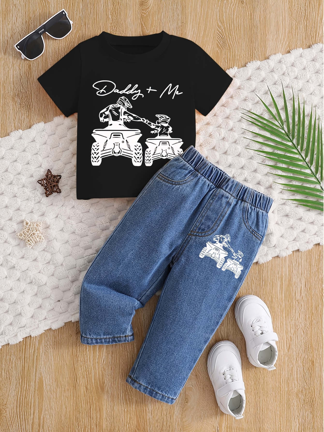confort conjunto casual camiseta gráfica Temu Peru
