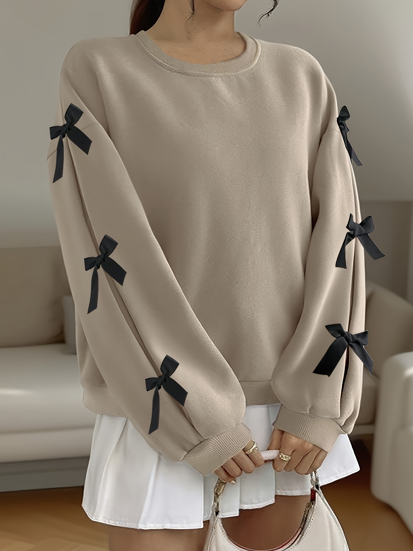 Damen Hoodie Oversize - Bequemer Kapuzenpullover Für Lounge Und Freizeit