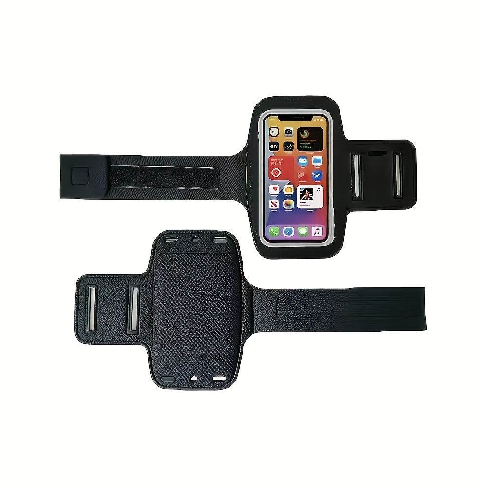 TEMU Multifunctional Outdoor Phone Armband That Can Hold Phone/keys/headphones/cards, Suitable For Runners And Fitness Enthusiasts, Compatible With