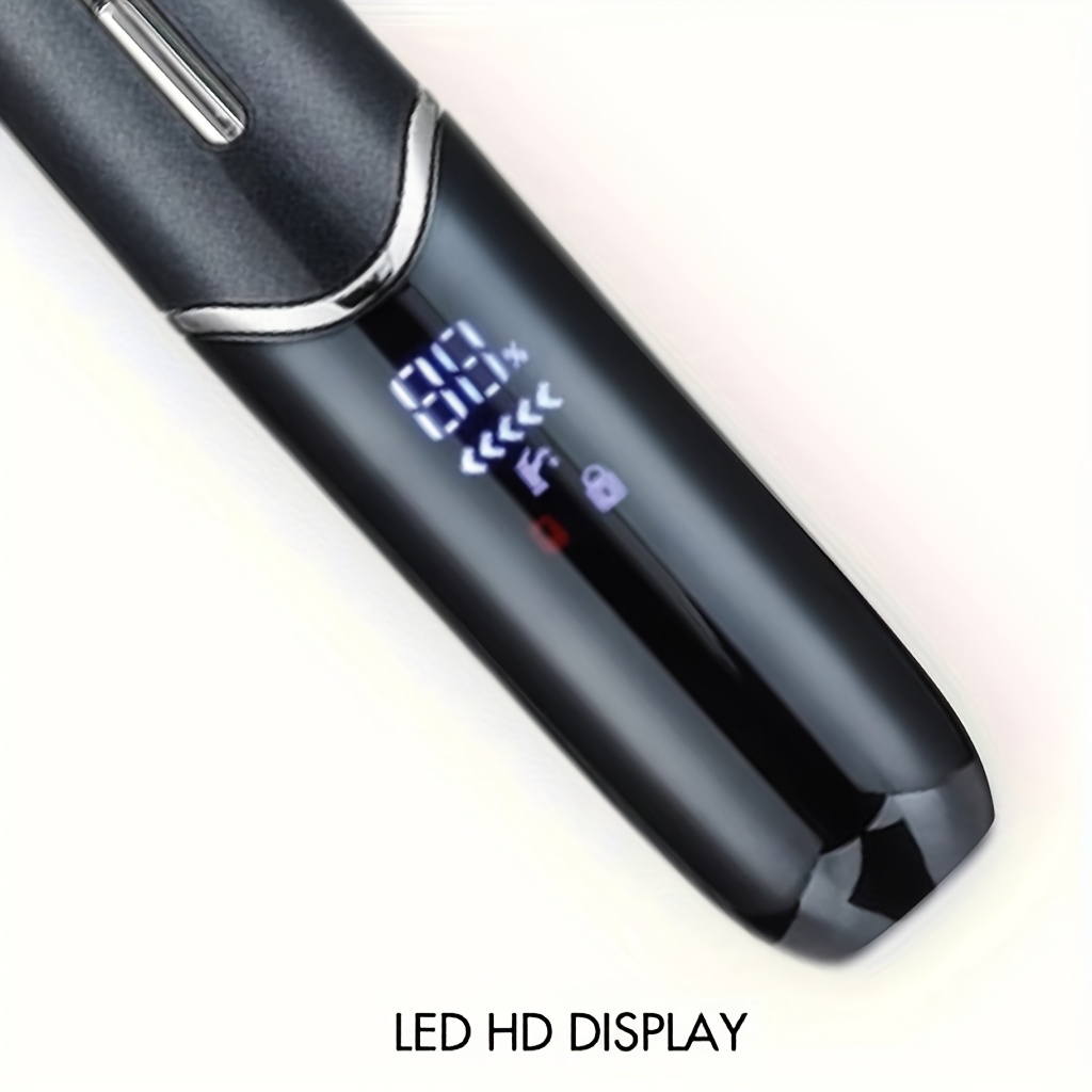 usb charging nose and ear hair trimmer portable electric nose hair trimmer   with 150mah lithium battery mini   fast charging through computer and car usb interface made of plastic material Product details 8