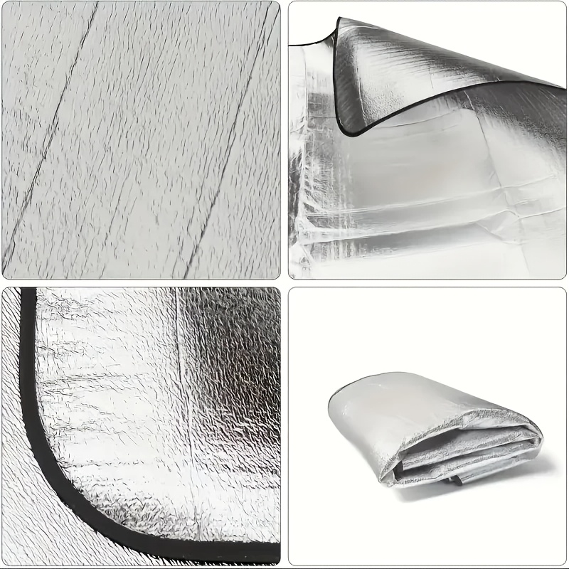 Portable Outdoor Camping Foam Aluminum Foil Pad, Moisture-Proof Mat