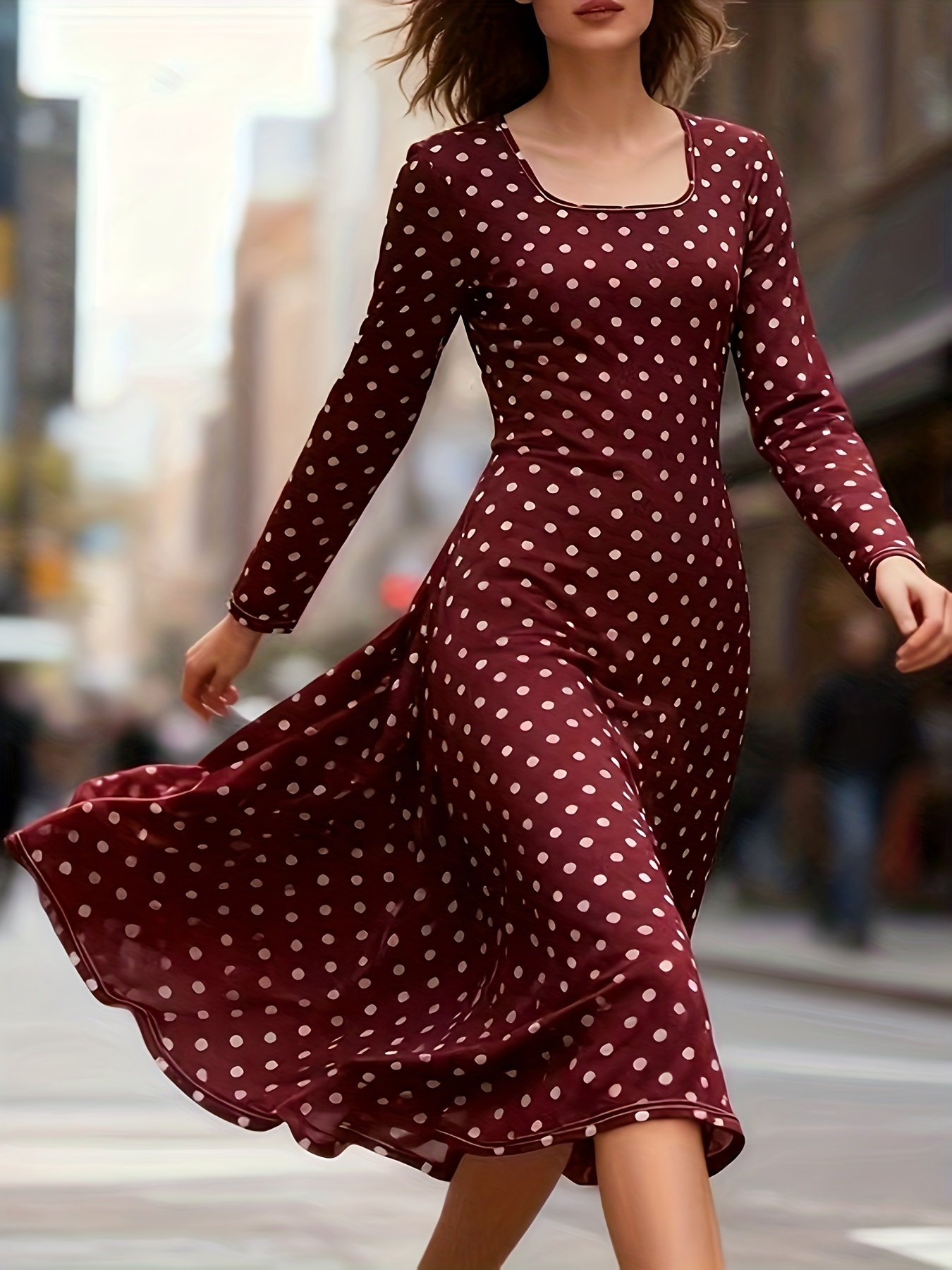drop waist dress sold on Temu United States