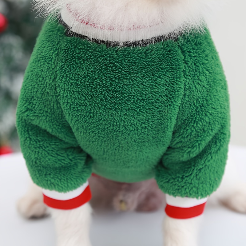 roupas quentes de inverno para animais de estimação, roupas temáticas de   para cães pequenos, com coletes acolchoados para mantê-los aconchegados. Detalhes do produto 8