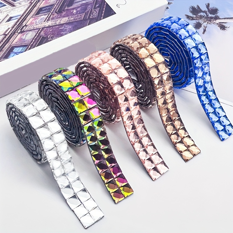 90 180pcs 10mm glass self     tiles multi   stickers for christmas diy decoration crafts decorating walls party decorations