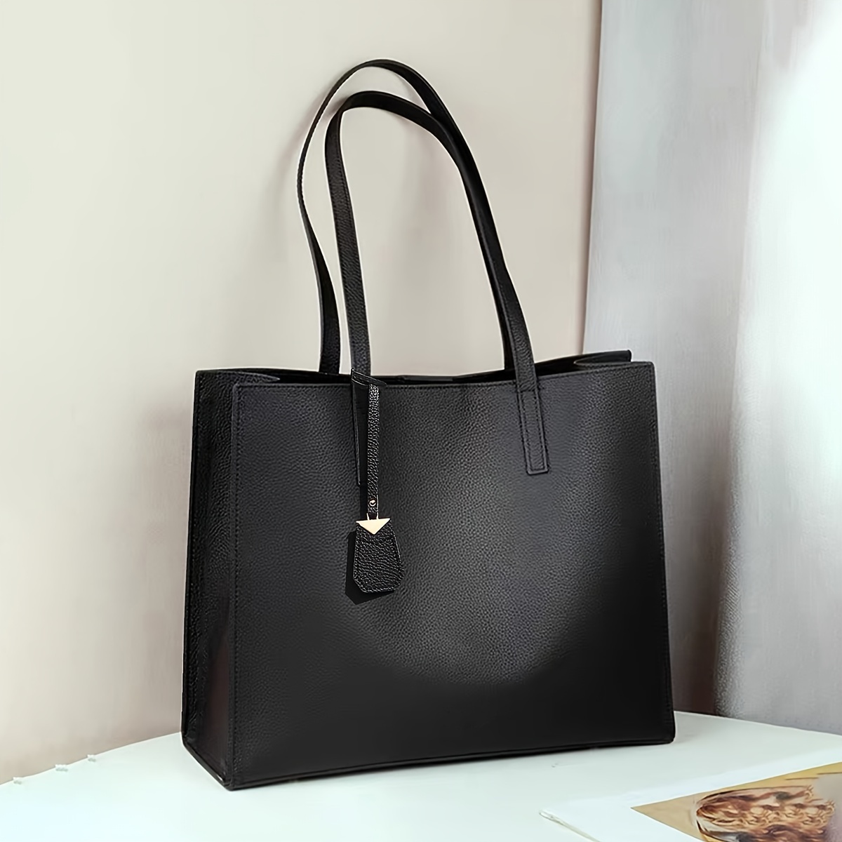 Autumn Winter Large Capacity Tote Bag Handbag Versatile Commuter Shoulder Bag Large Bag