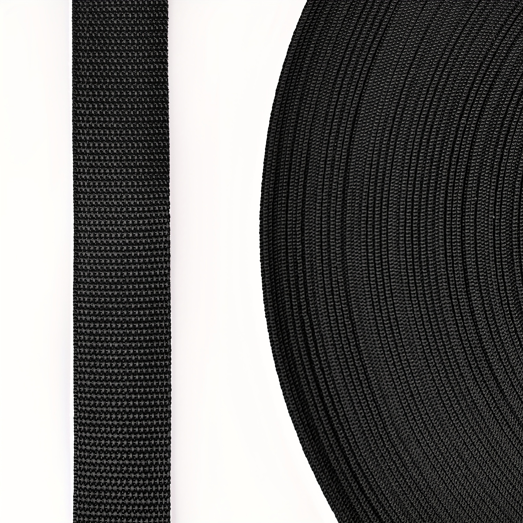TEMU 1 Rouleau, 9 de Long, 20/25/32/38 mm de Large, Multicolore en Option, Plusieurs Tailles, Sangle en Polyester, Sangle Simple en , Sangle de Bord
