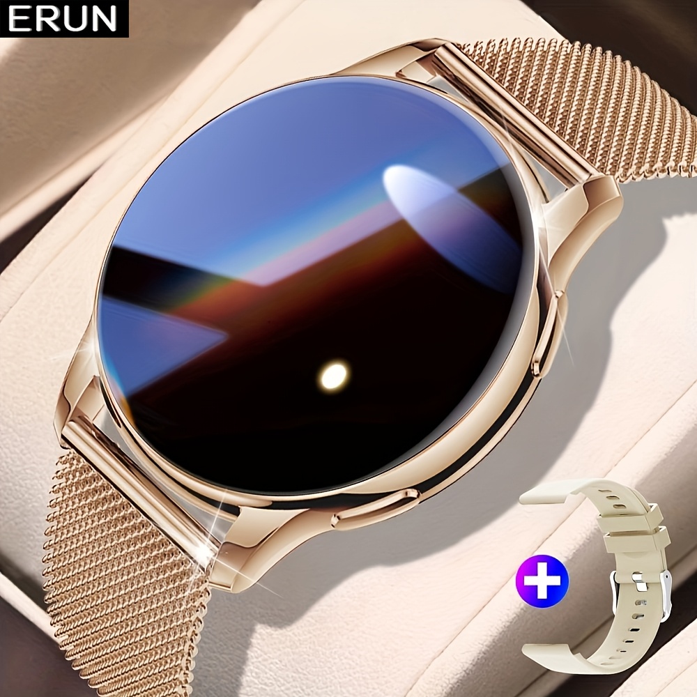 Erun Smart Watch Compatible For /iphone, Smartwatch With /phone Control, Music Player, Alarm, Find Phone, Do Not Disturb Mode, Fitness , Call/sms Alerts, For , Smartphone Device