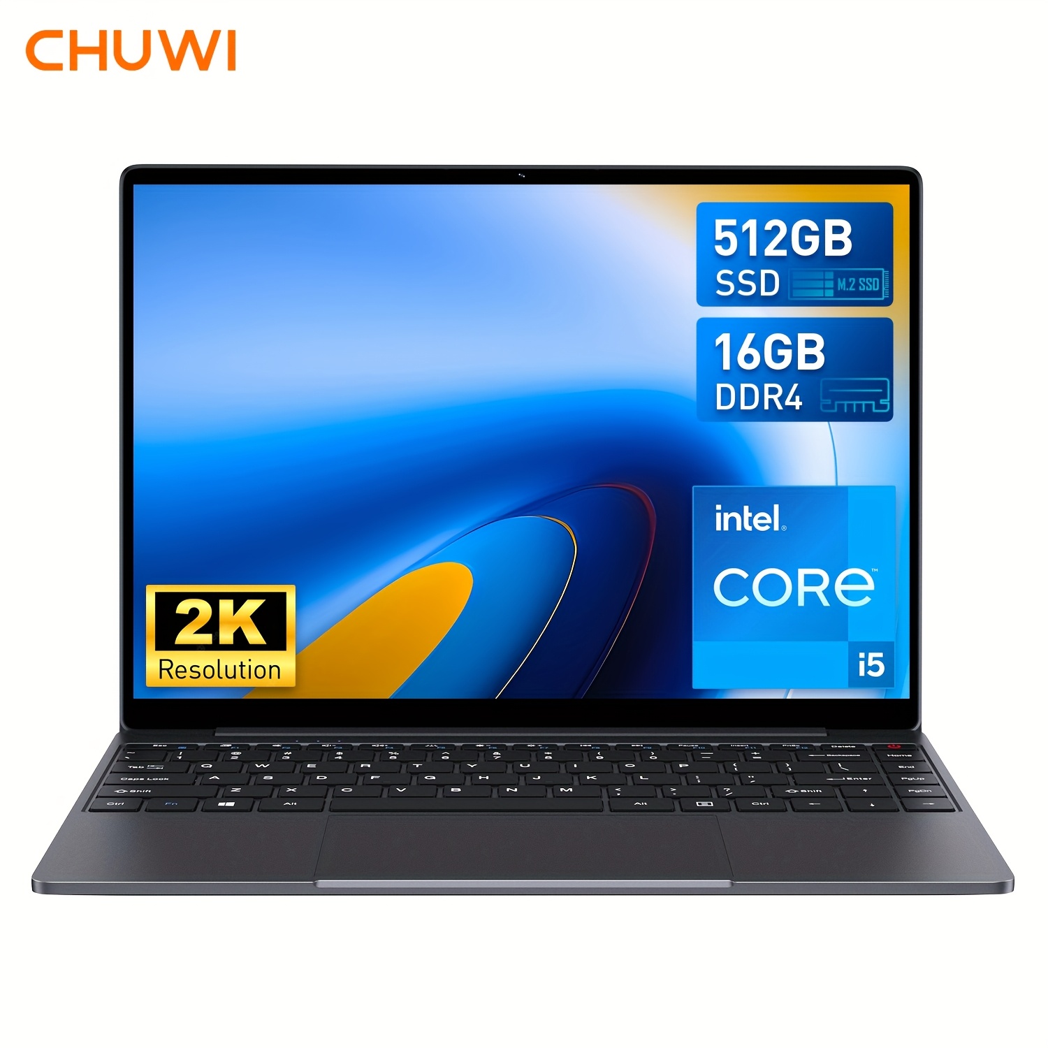 

Chuwi X Gaming Laptop, 14" 4k Ips Display, I5-1035g1, 16gb , 512gb Ssd, Wifi6, Wireless 5.2, Keyboard, Hd Type-c, Usb-a 3.0, Webcam, Tf Card Slot, Compact & Lightweight Design For Gamers