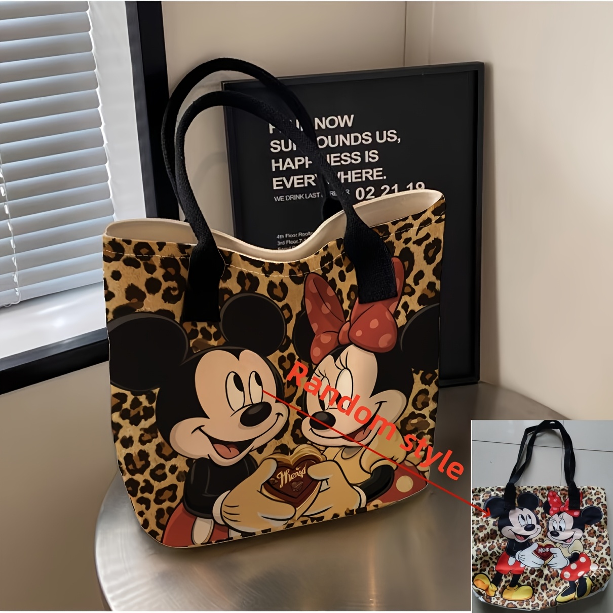 E-shop Die Position des Aufdrucks der Stil sind zufällig. . , Minnie, Duck andere Figuren Aufbewahrungskorb, Box, Behälter, großes Fassungsvermögen mit