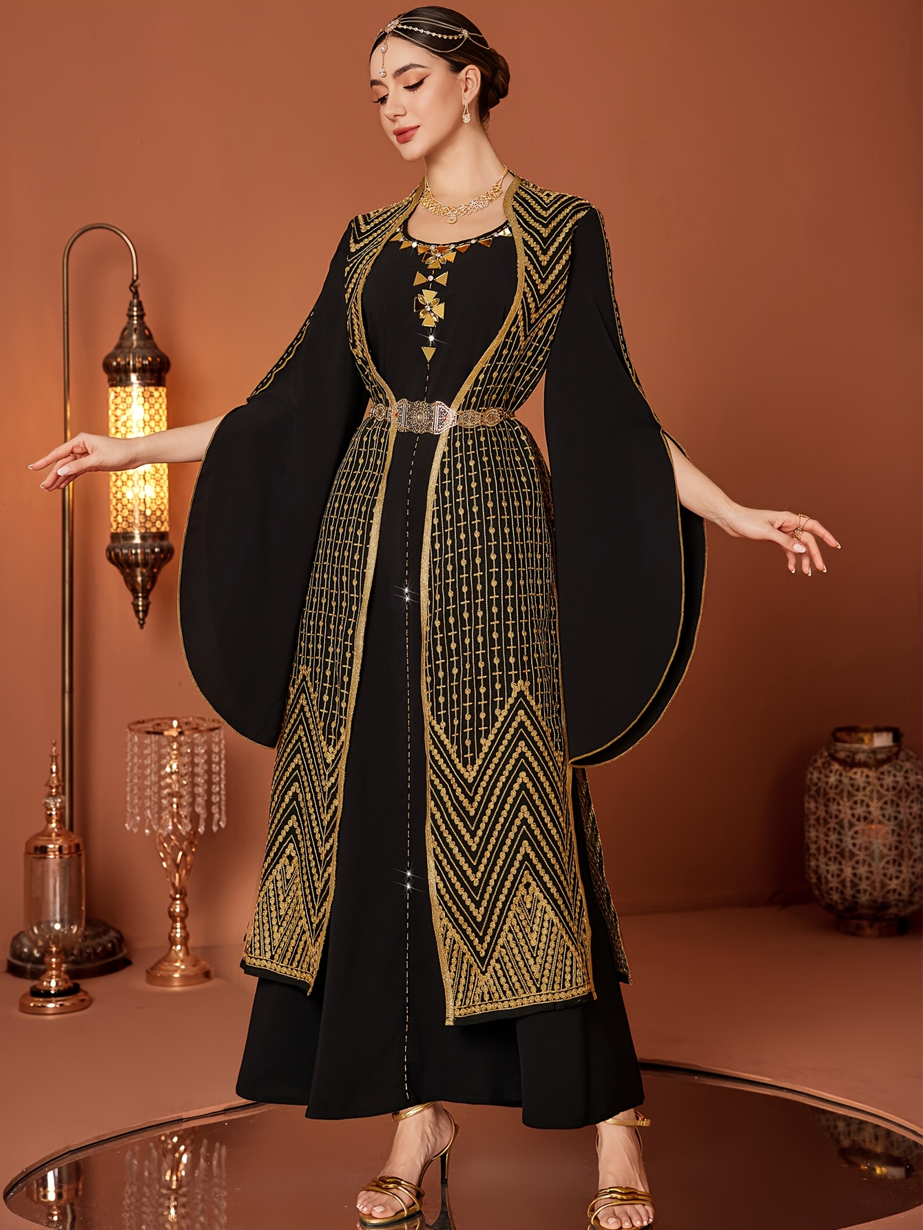 robe traditionnelle vintage femmes en dentelle Temu Switzerland