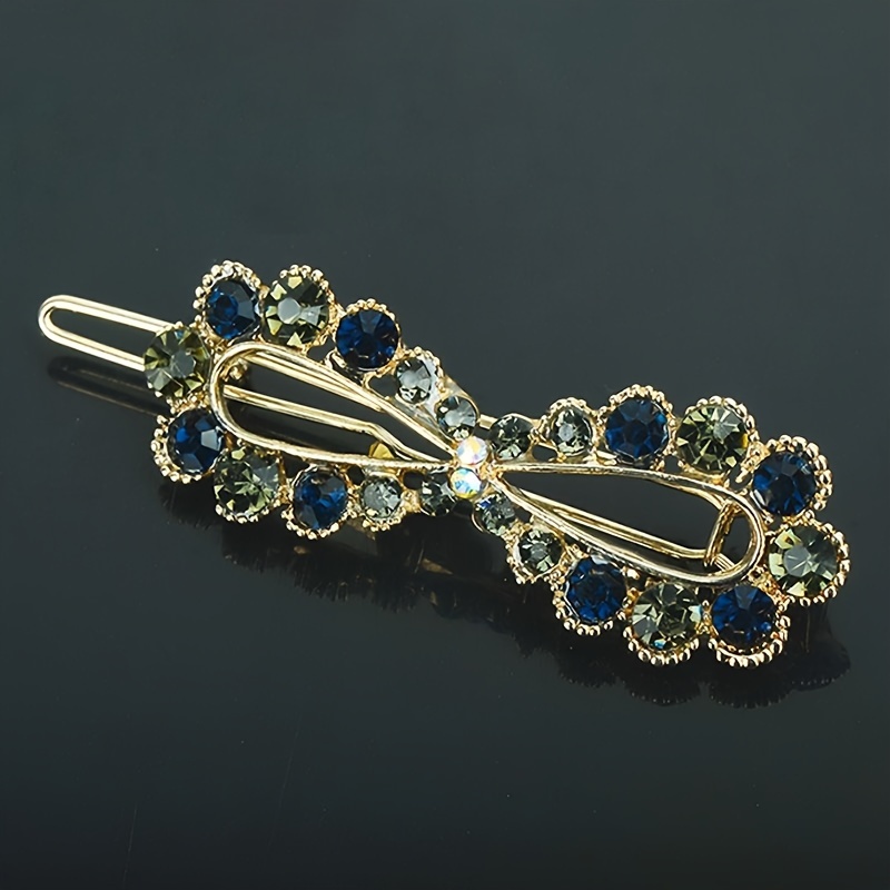 Rhinestone-studded Frog Cute Bangs Clip Side Clip Back Of Head Side Clip Hair New Headwear