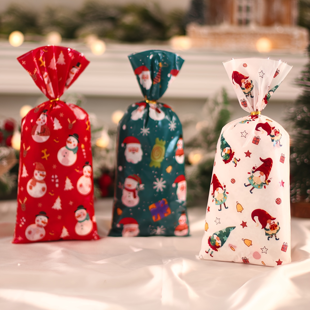 christmas mixed candy bag santa claus elk christmas tree Temu Oman