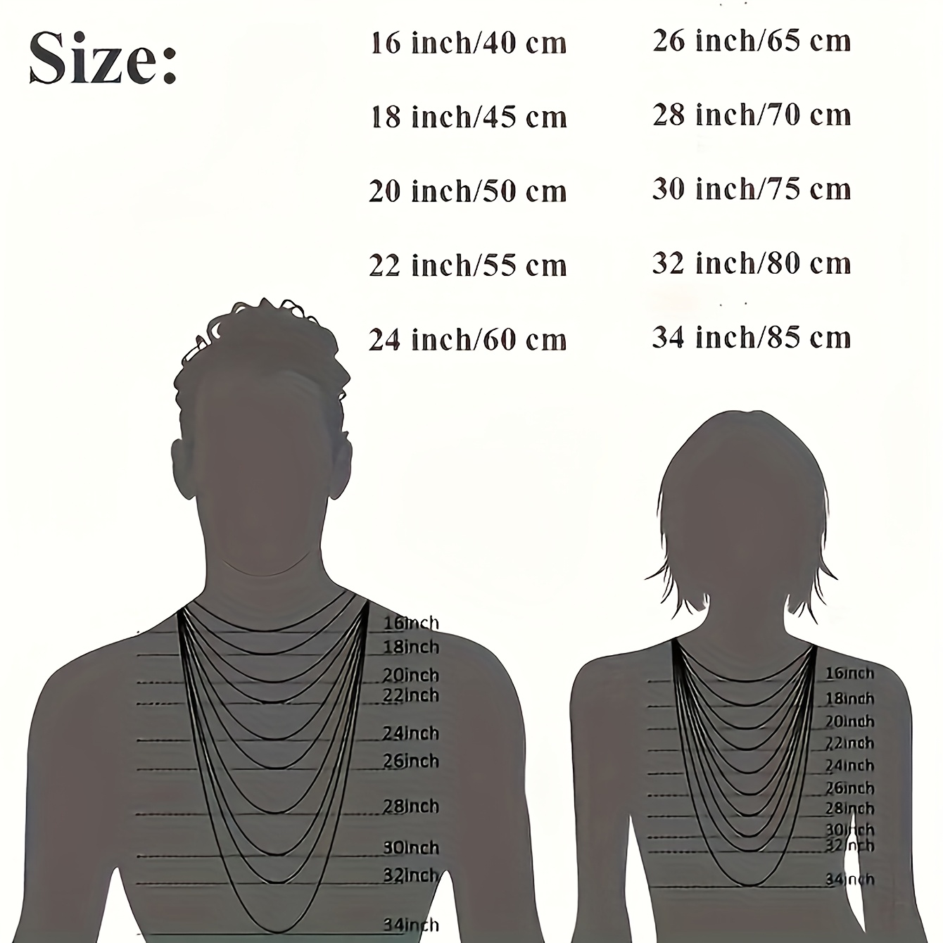 Women's Hip-Hop Punk Style Cuban Link Chain Accessory Set