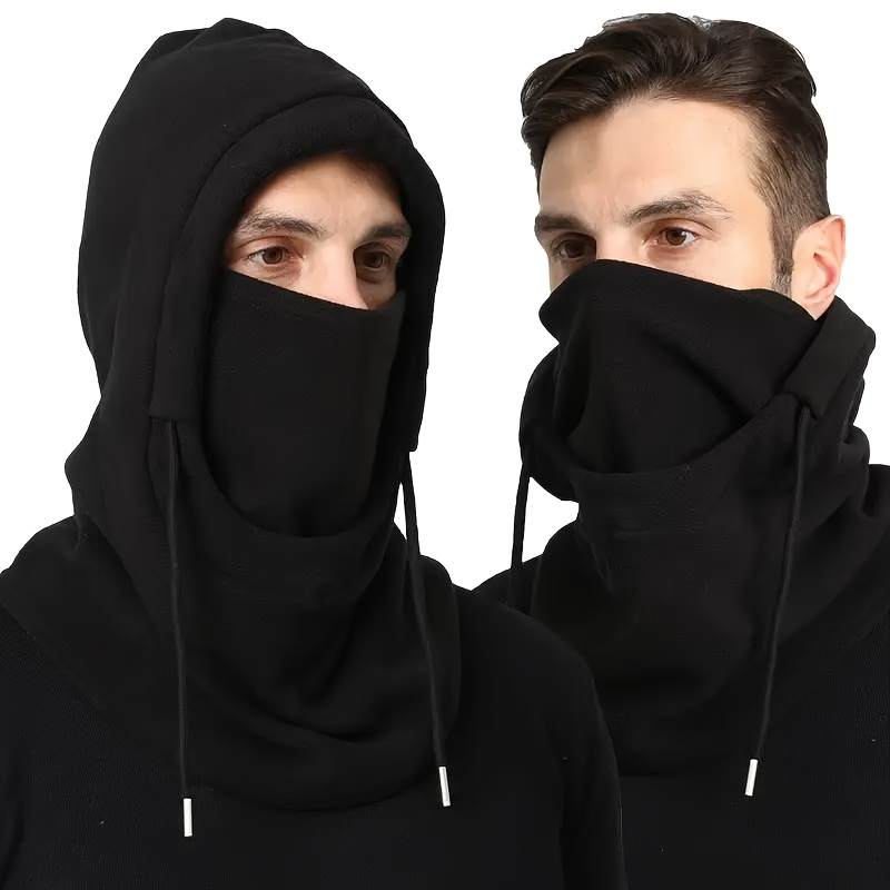 TEMU Outdoor Sports Windproof Hat, Cycling Cold-proof Hat, Winter Balaclava Ski Mask, Scarf Hat, Couple Leisure Hat, Valentine's Day