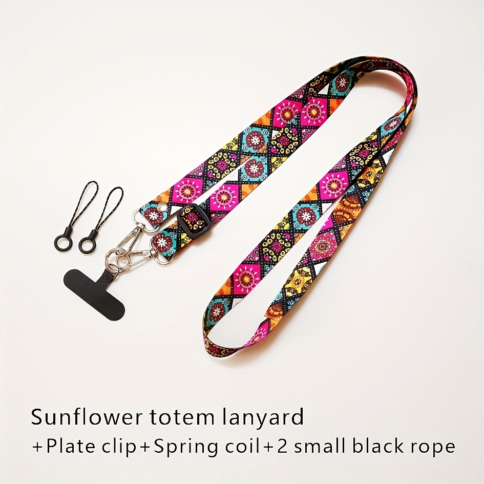 Premium Phone Lanyard, Wide Crossbody Strap, Women's Long 120cm Adjustable Shoulder/neck Strap, Anti-loss Phone Case Lanyard