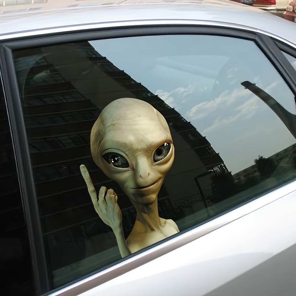 

Waving Decal For : Ufo Theme Reflective , Pe , , , For Car And Gas Tank