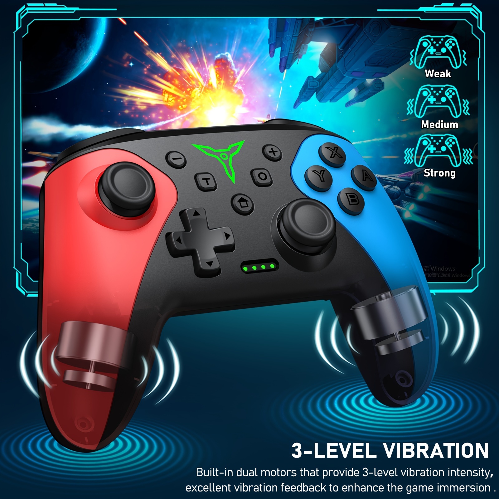 For Switch Controller Gammeefy Wireless Switch Pro - Temu