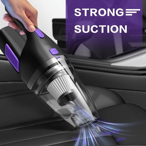 home vacuum cleaner 6800pa powerful suction portable vacuum vacuum 2000mah high capacity ideal for car and pet cleaning womens car additions automotive supplies and gifts