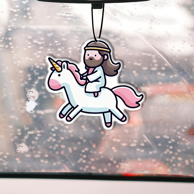 Cute Lord Riding Car Air Fresheners, Wardrobe Fragrant Pendant, Perfumes, Rearview Mirror Hanging Decorations, Car Accessories Interior Pendants- Gifts For , Family, Wife, Lover