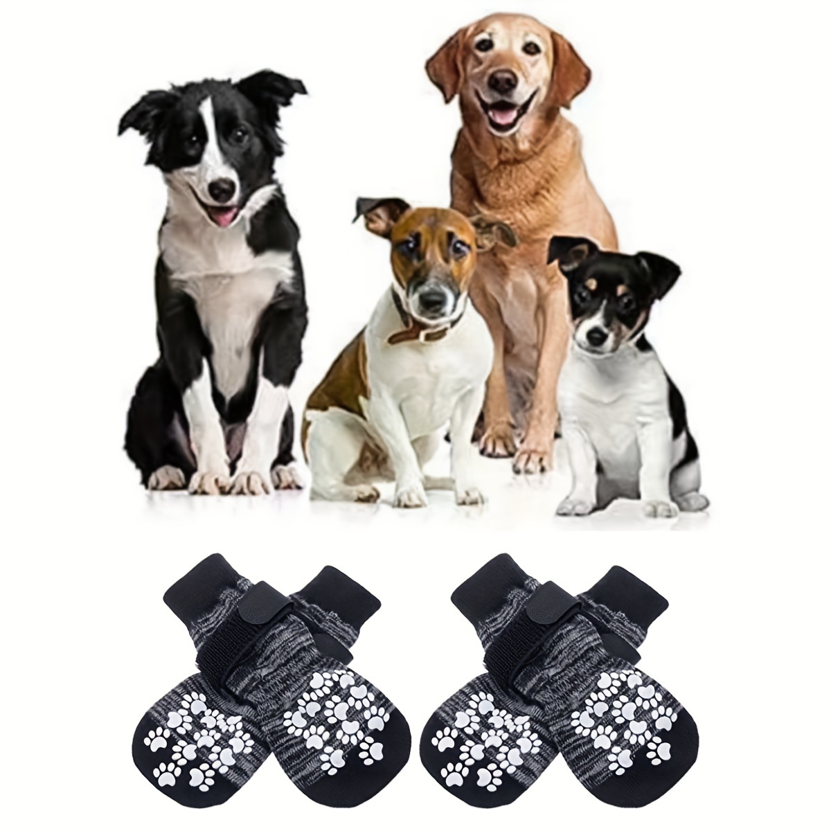 Produktbild von Indoor Anti-Rutsch Socken Für Hunde, Hundesocken Anti Rutsch, Antirutschsocken Hund It