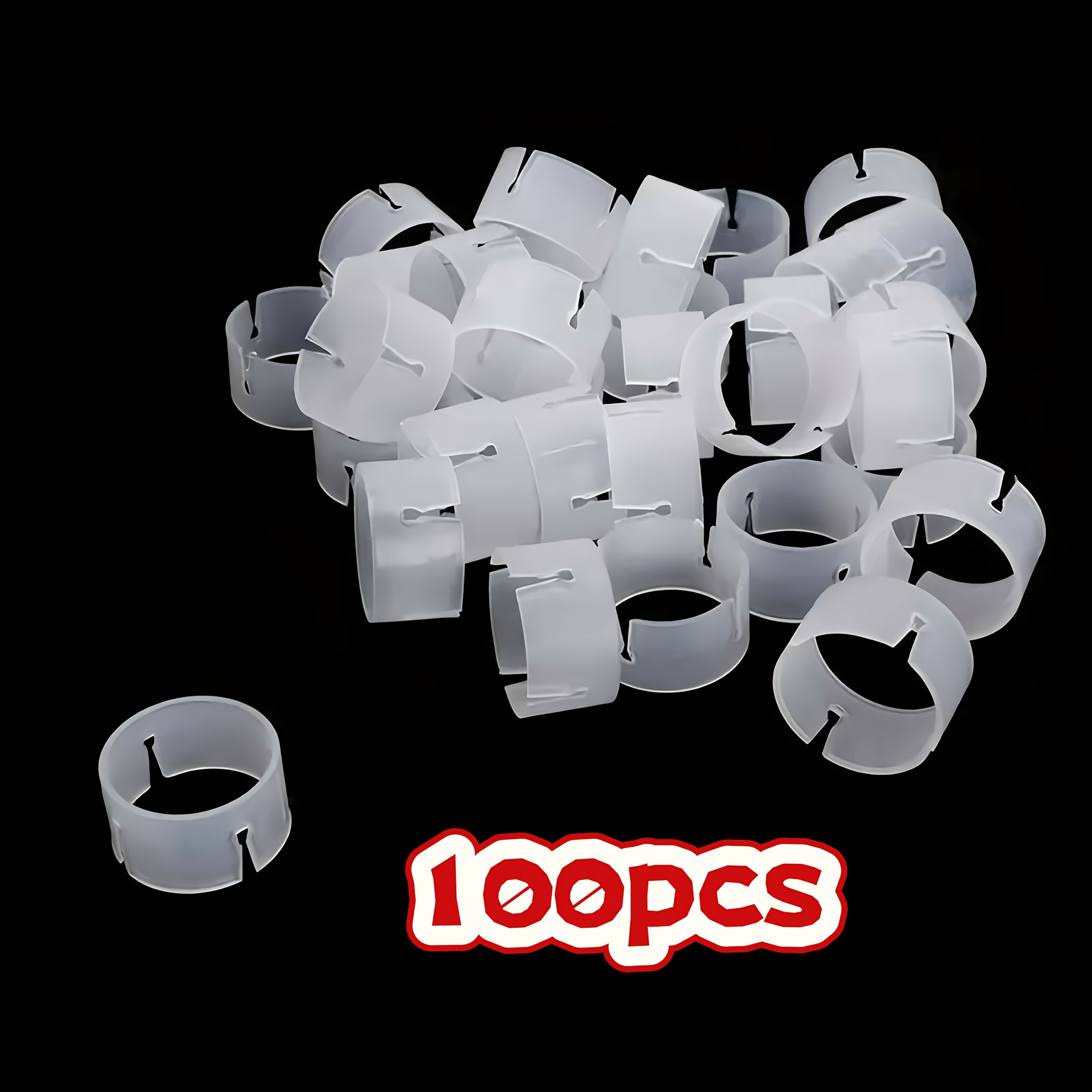 25/50/100pcs Balloon Arch Quick-clips, Gongmen Balloon Ring Balloon Round Ring Wedding Arch Making Accessories Opening Arch Bracket Ring , Effortless Assembly For Weddings, Parties & Events