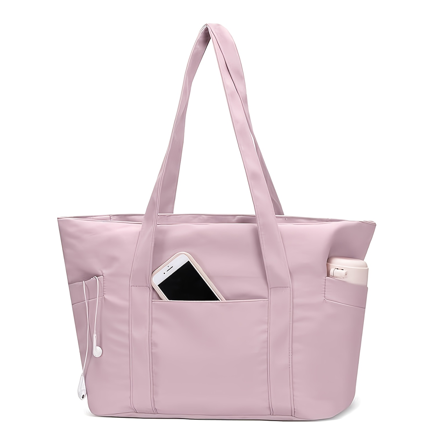Image of Tote Bag For Women, Travel Essentials Large Tote Bag With Zipper, Lightweight Crossbody Purses For Women, Travel Essentials Nurse Bag Carry On Bag Gifts For Women, Top Handle Handbag For Travel, Work