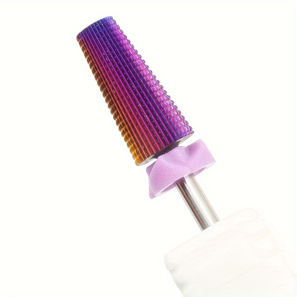 Use 5 In 1 Steel Nail Milling Drill Bits, Multi-functional Carbide With High Hardness For Long- Gel Removal, 2. Shank Diameter