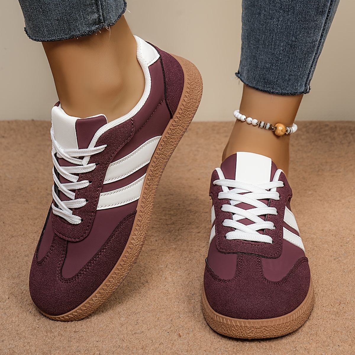 TEMU Women's Skateboard Shoes, Women's Shoes, Women's Casual Shoes, Women's Outdoor Sneakers, Plus Sizes