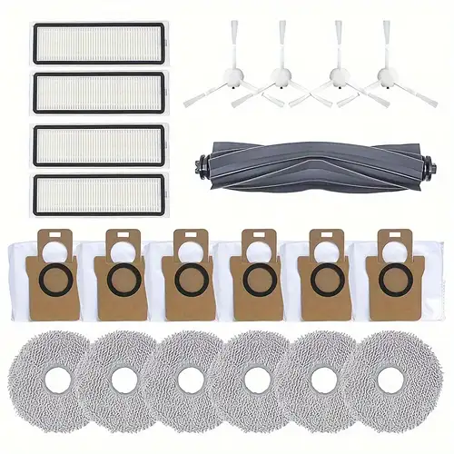 Sacchetti Polvere Per Robot Aspirapolvere Dreame L10S Ultra, L10 Ultra E Xiaomi X10 - Confezione Da 10 Pezzi - Foto 4