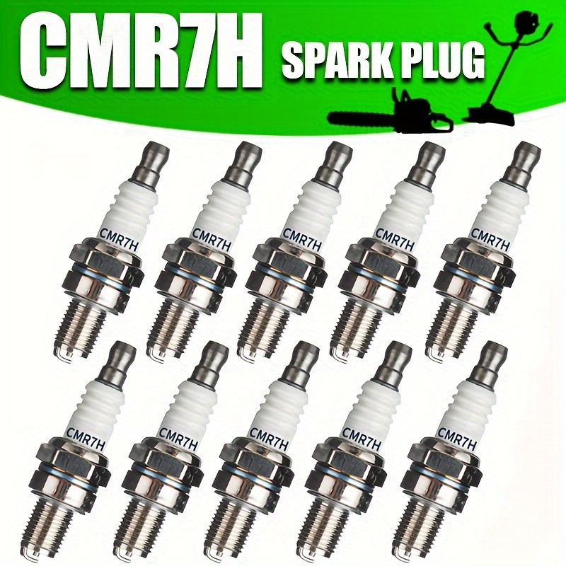 

10pcs High Quality Cmr7h Lawn Mower Spark Plug For Honda Stihl Lawn Mower Parts, Lawn Mower Accessories, Garden Tools