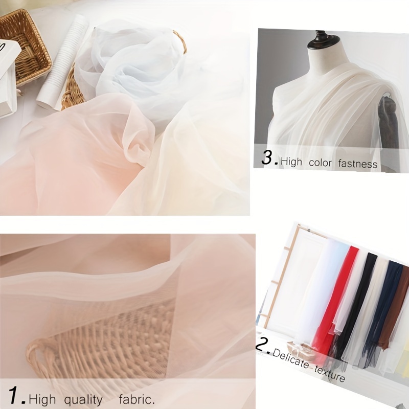 Net Fabric Material Sewing, Material Fabric Dresses