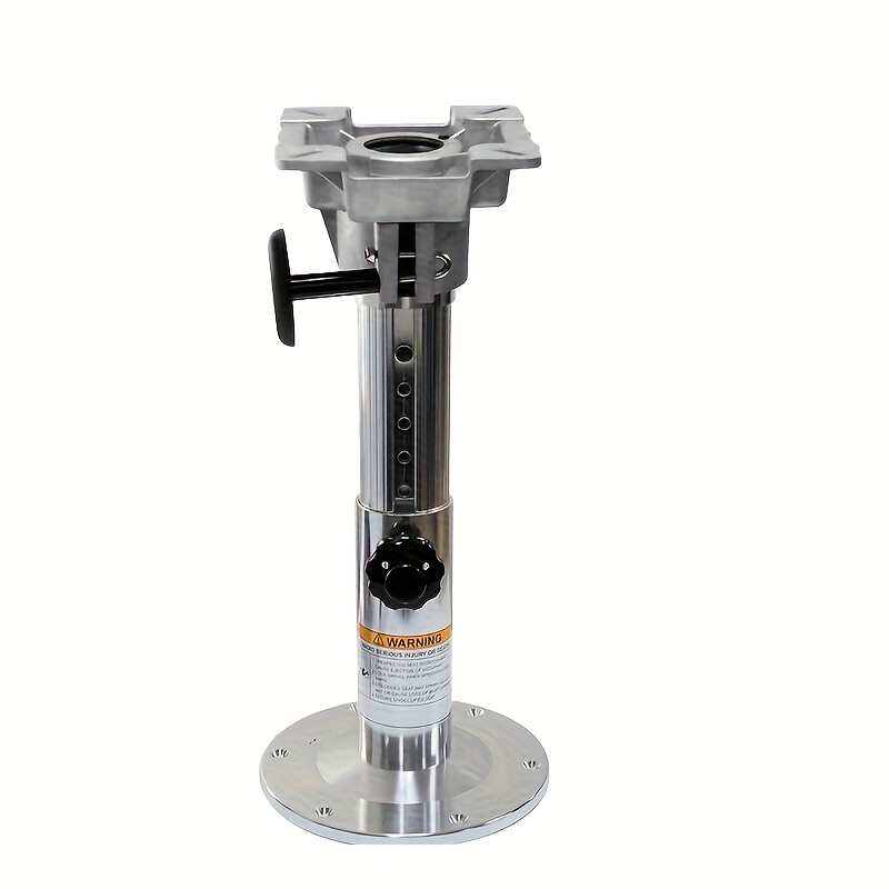 Adjustable Height Locking Boat Seat Base