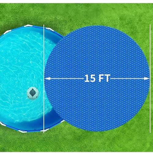 rectangular solar thermal pool cover specifically designed for in ground pools and hot tubs its provides powerful insulation to heat while harnessing solar energy to the water temperature