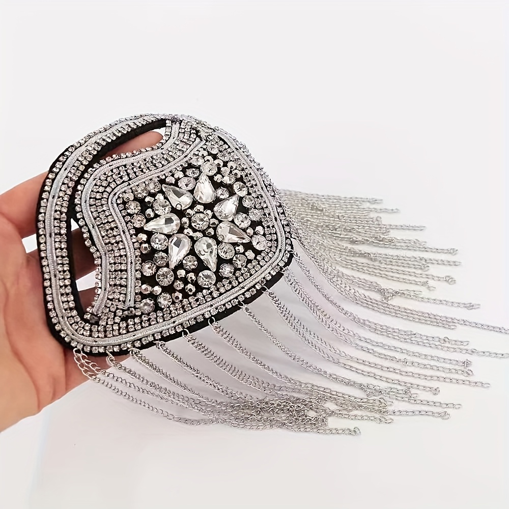 Floral Patch Shoulder Pads for Suits