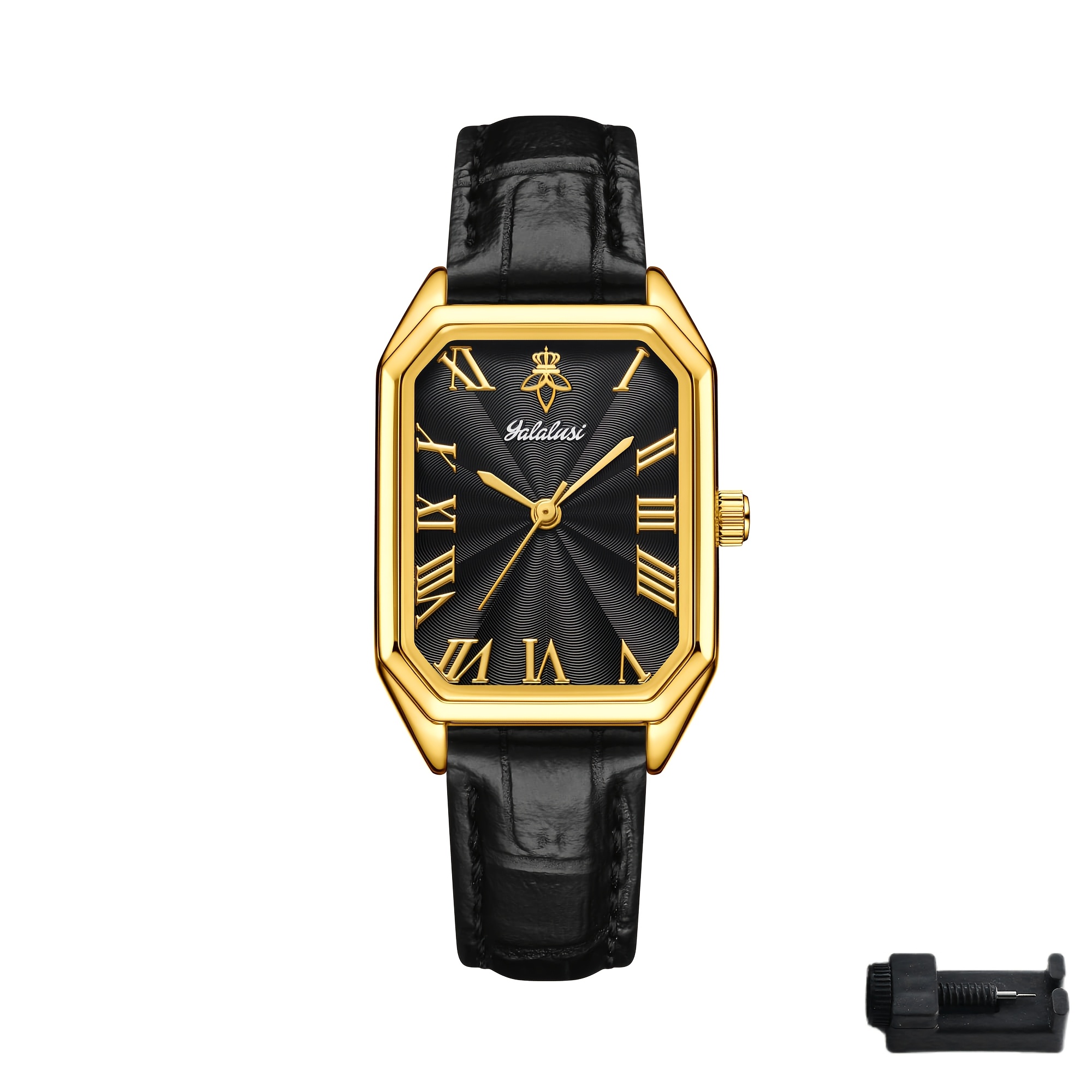 Women's Exquisite Quartz Watch with Textured Dial, Chic Design