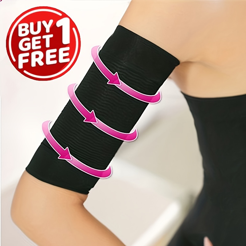 Shop Generic 1Pair Upper Arm Slimming Shaper Wrap Arm Compression Sleeve  Weight Loss Online