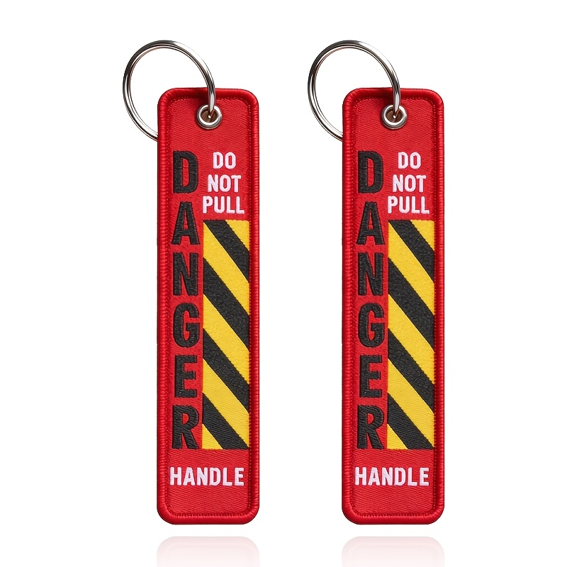 Do Not Pull Line On Sides; Motorcycle Aviation Keychain Bag Additions