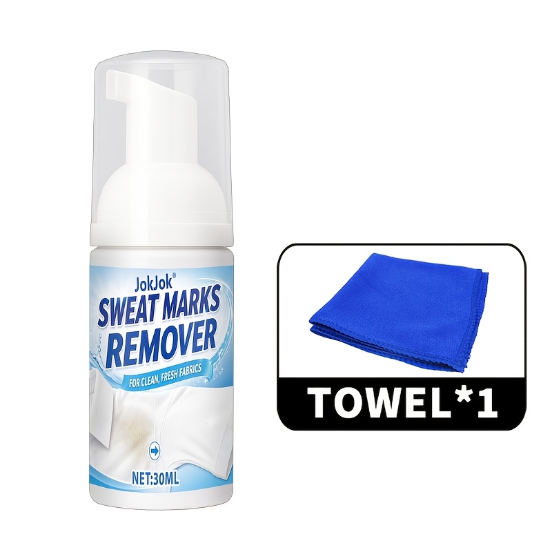 TEMU Sweat Refresh Spray, Eliminates Sweat Marks And Yellowing. Breaks Down Body Oils And , Safe For Daily Wear Fabrics