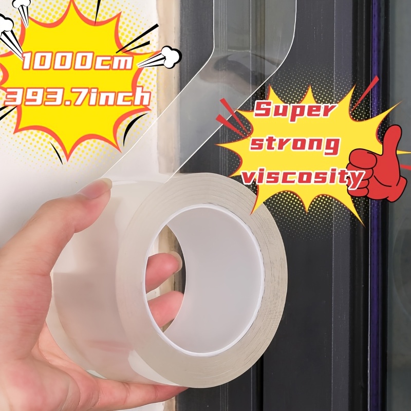 

Extra-strong & Waterproof Window Tape - High , Cloth Sealant For , 393.7" Long - Winter Weather