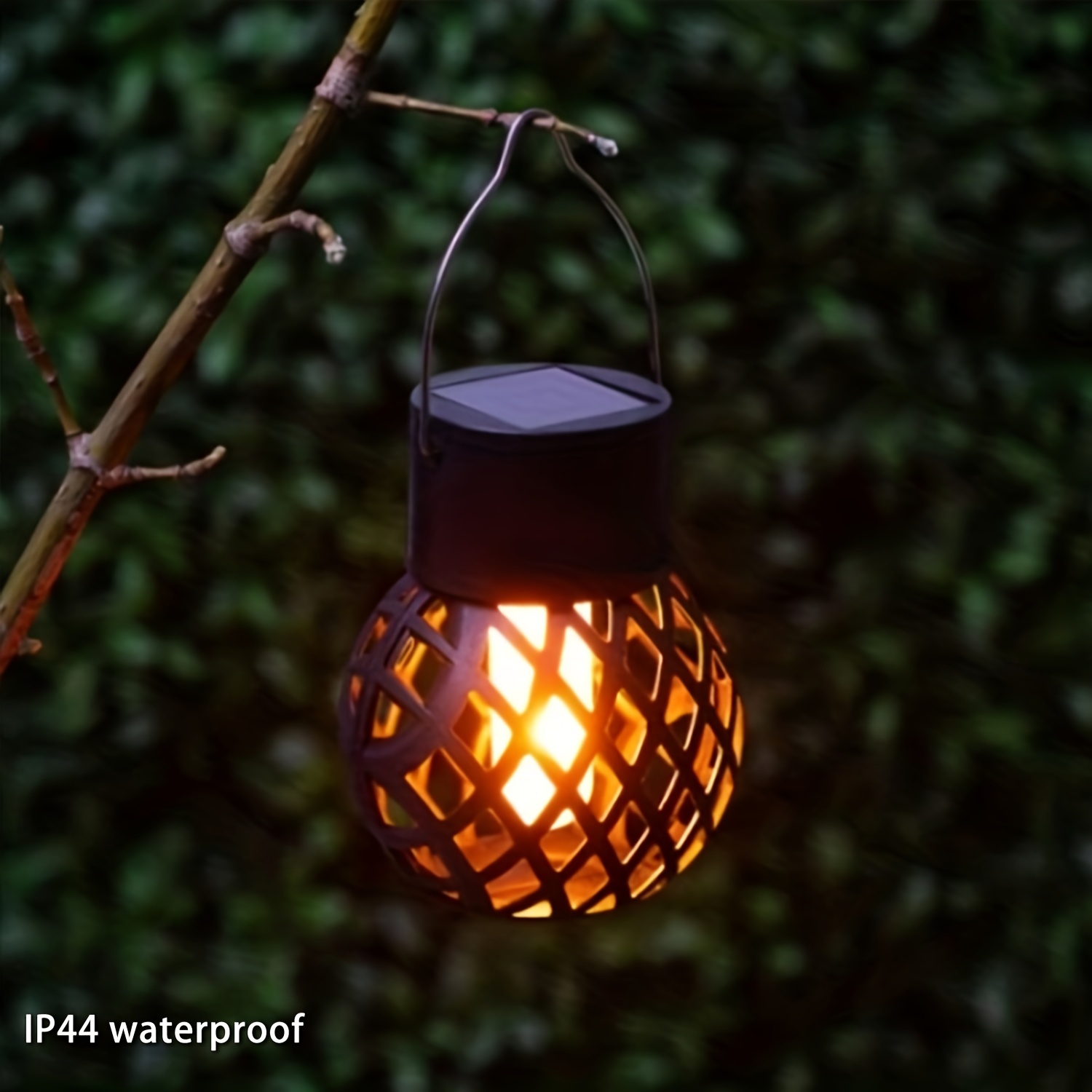 

4pcs Solar Lantern For Outdoors, Solar Lights With Realistic Flickering , Hanging/standing, Light For Balcony, Patio, Garden Decoration