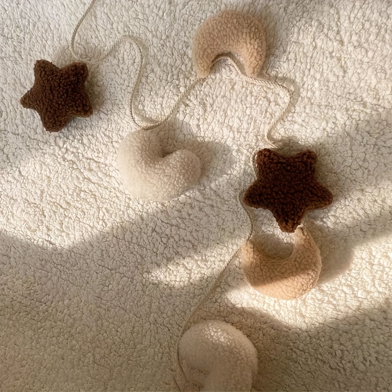 Ice Cream Banner Decoration Room Living Room Star Moon Wall Hanging Photography Prop