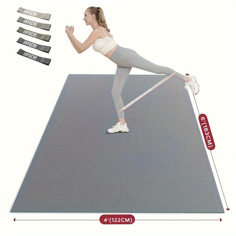 Non Slip Workout Mat For Shoes Durable Non-Slip Exercise Mat For