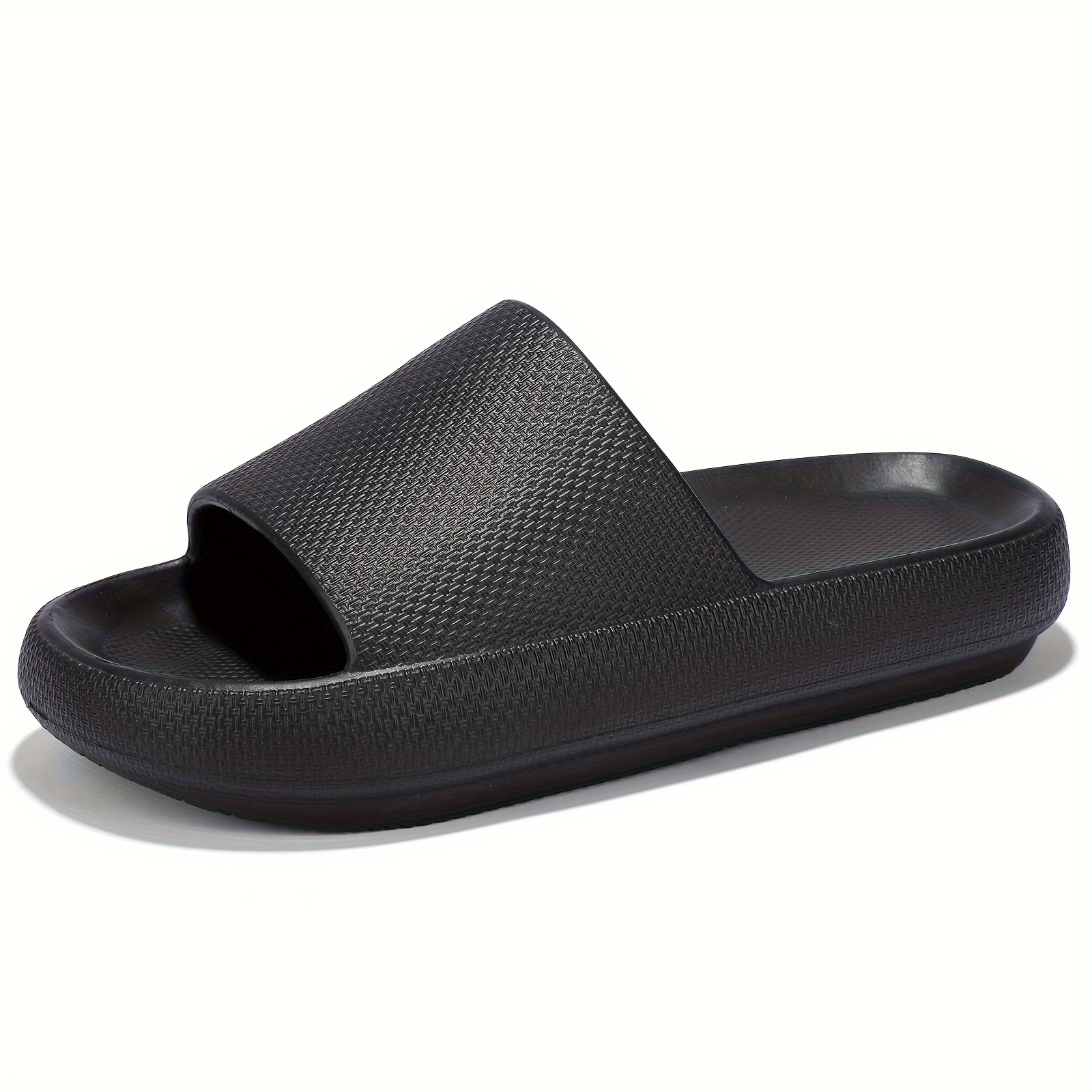 

Pillow Slippers For Women And Men | House Slides Shower Sandals | Cushioned Thick Sole