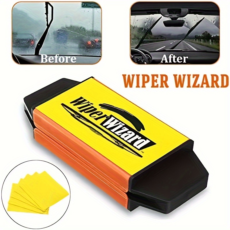 

1pc Auto Wiper Repair Device, Clean Wiper Guide Repair Brush, Auto Parts, Intelligent Maintenance Wiper