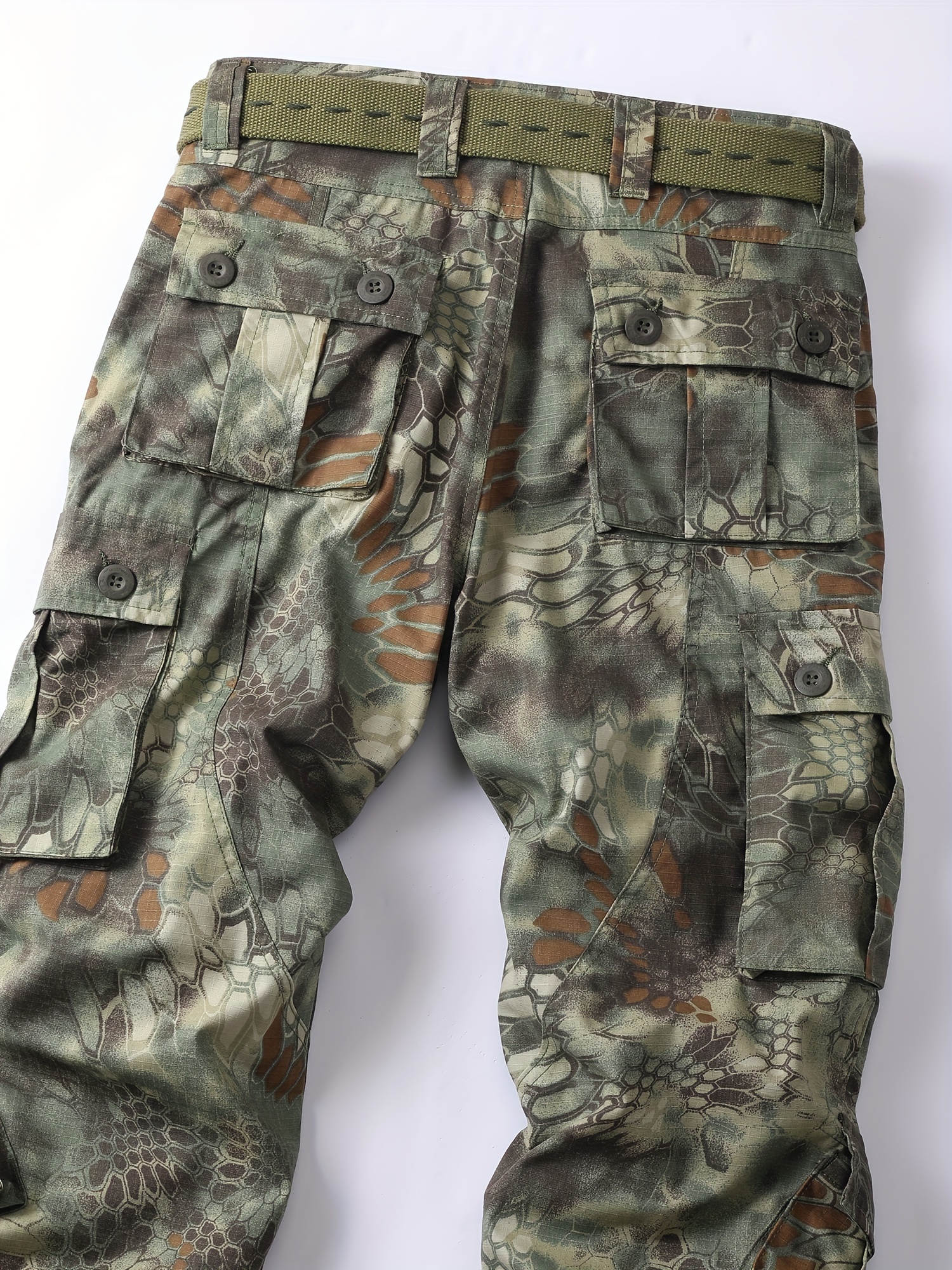 パンツ snake camo cargo pants USA Mfh Tactical Mission Combat Mens Trousers Nyco Ripstop